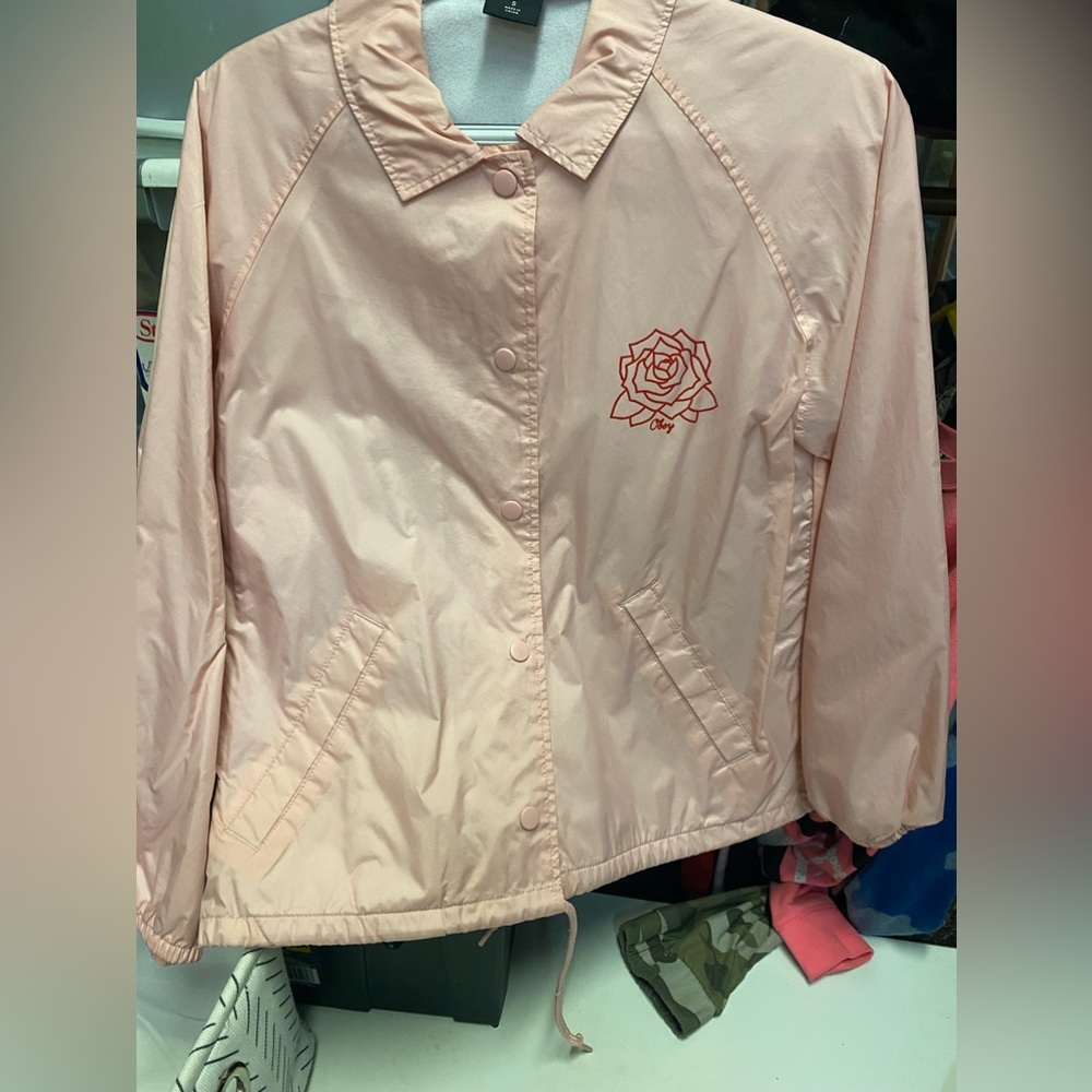 Obey windbreaker size small